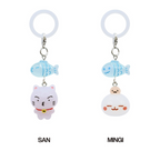 LUCKY FISH CHARM ATEEZ 8TH ANNIVERSARY EXHIBITION Blue Drift MD