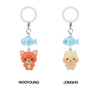 LUCKY FISH CHARM ATEEZ 8TH ANNIVERSARY EXHIBITION Blue Drift MD