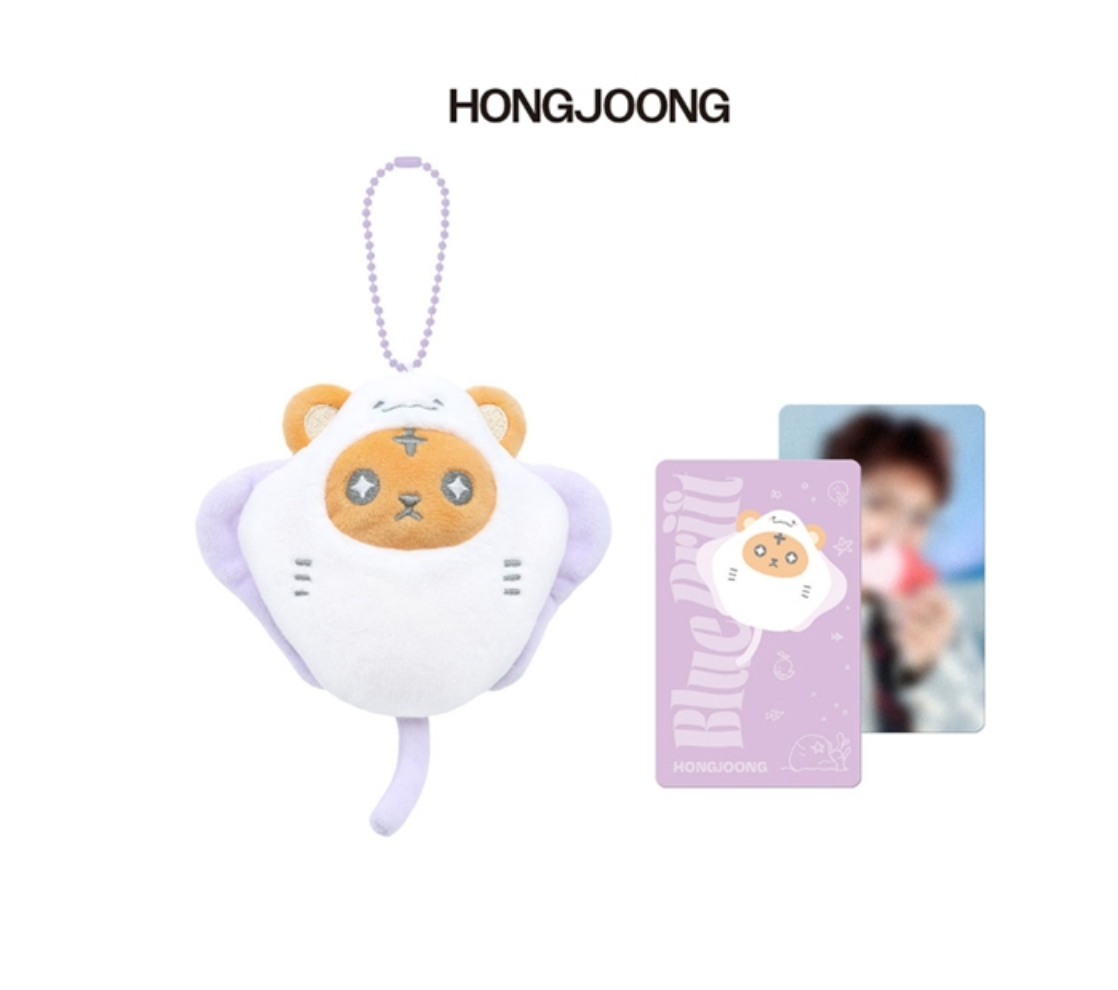 PLUSH SEA COLLECTION ATEEZ 8TH ANNIVERSARY EXHIBITION Blue Drift MD
