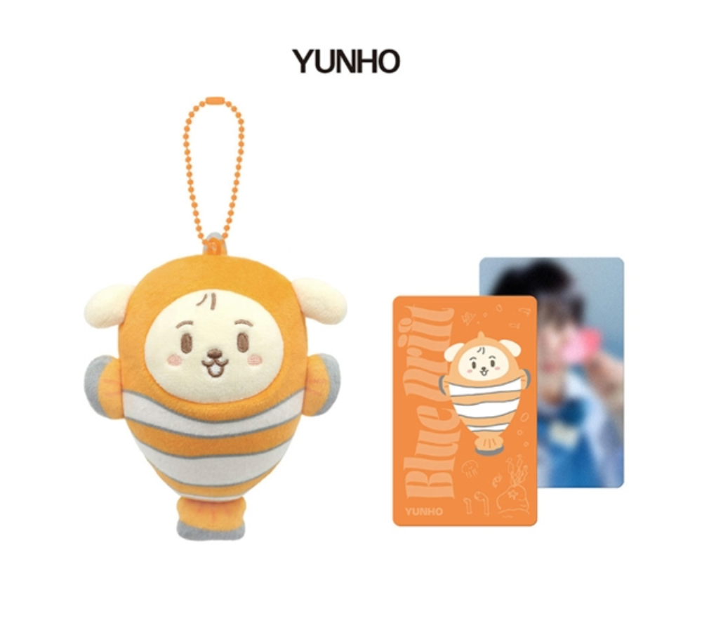 PLUSH SEA COLLECTION ATEEZ 8TH ANNIVERSARY EXHIBITION Blue Drift MD
