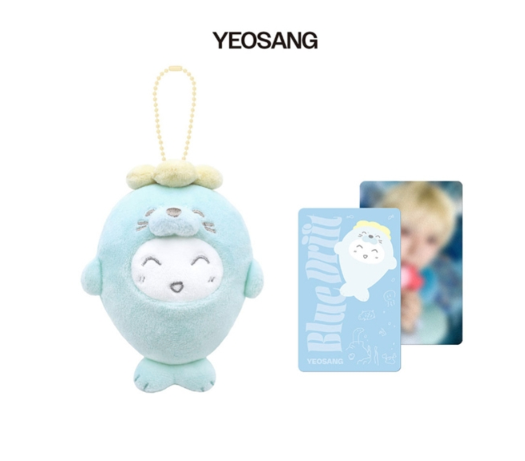 PLUSH SEA COLLECTION ATEEZ 8TH ANNIVERSARY EXHIBITION Blue Drift MD