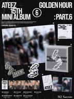 ATEEZ - GOLDEN HOUR : PART.6 (EARPHONE CHARM VER.)