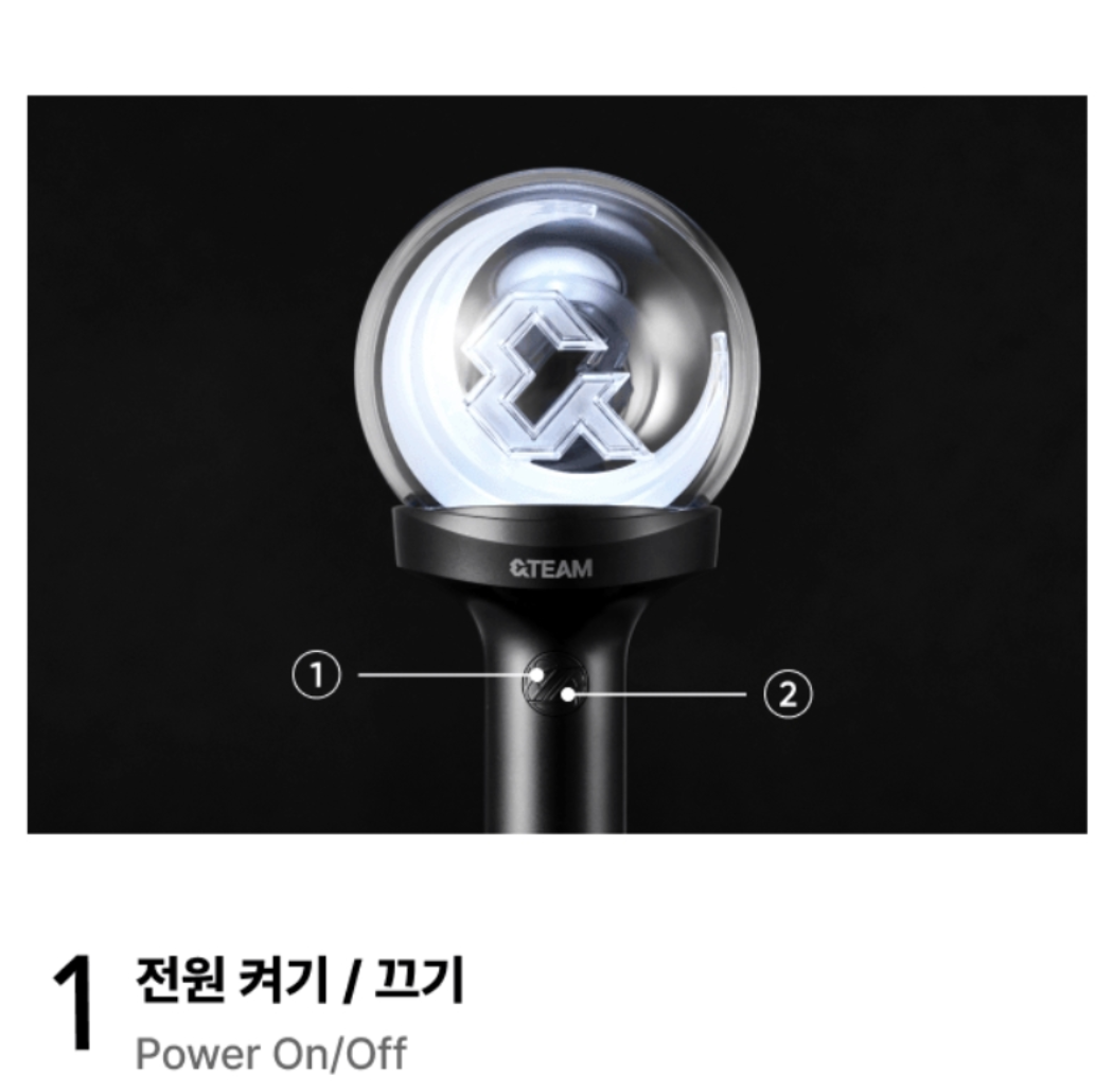 &TEAM Official Light stick Ver.2
