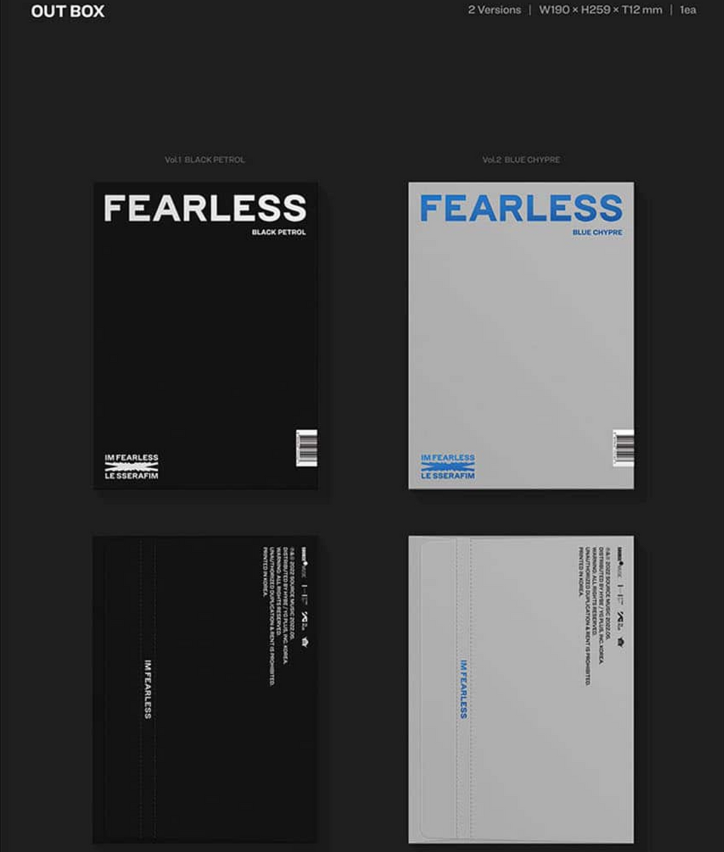 LE SSERAFIM – 1st Mini album [FEARLESS]
