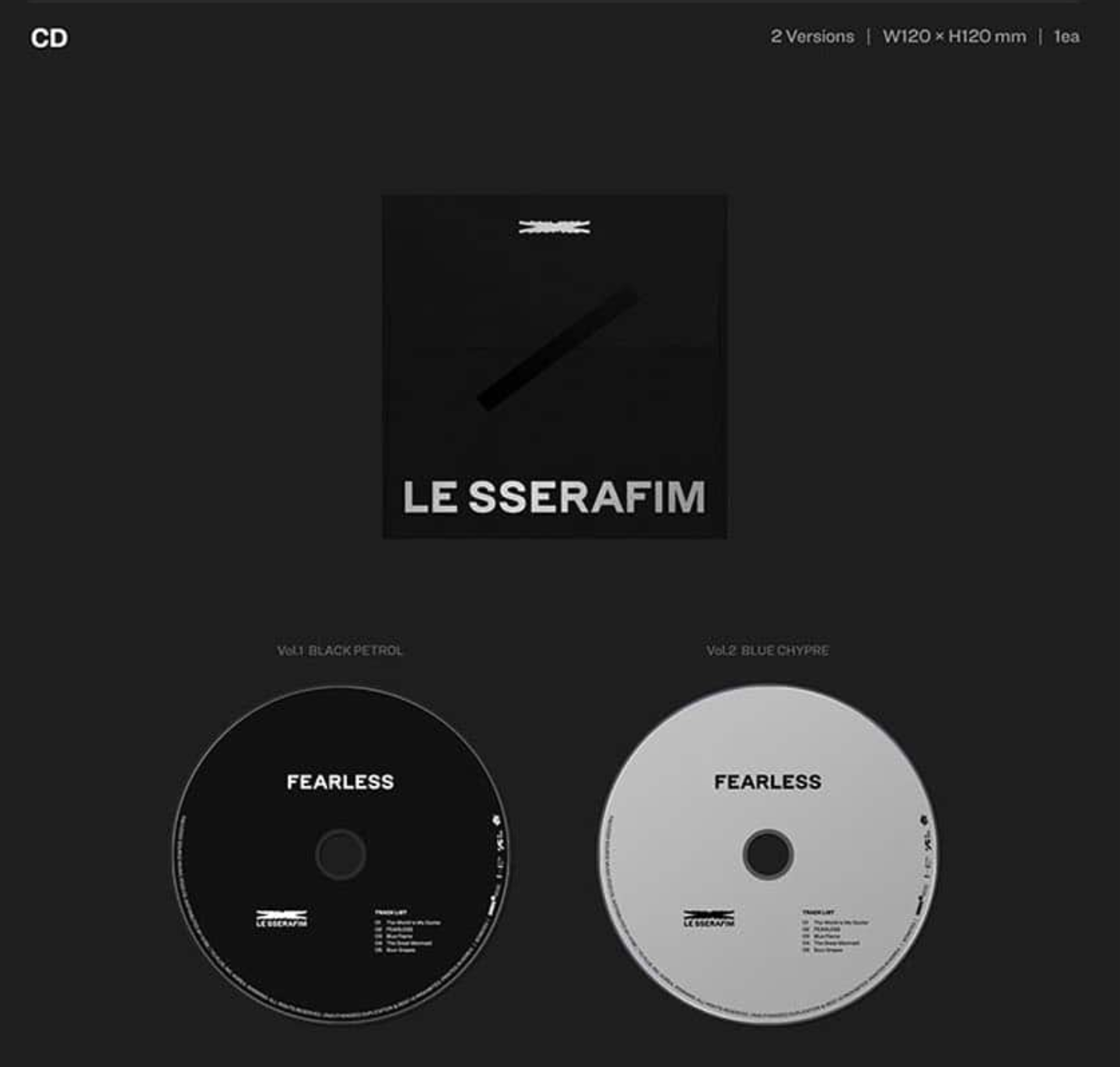 LE SSERAFIM – 1st Mini album [FEARLESS]