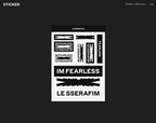 LE SSERAFIM – 1st Mini album [FEARLESS]