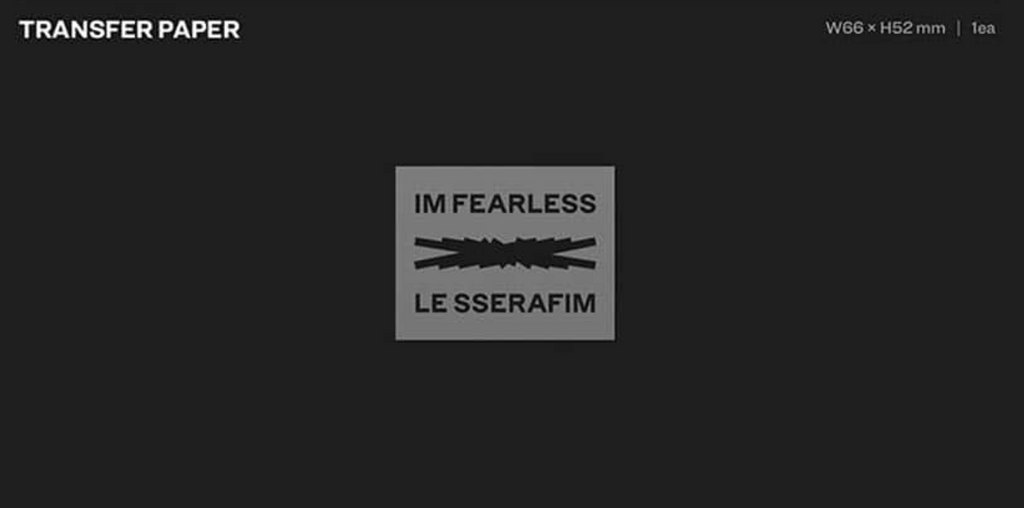 LE SSERAFIM – 1st Mini album [FEARLESS]