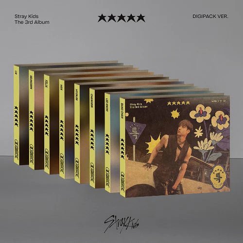 STRAY KIDS – 3rd Full album – 5 - STAR (DIGIPACK VER.) - Neko Pop