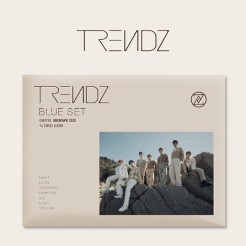 TRENDZ - BLUE SET CHAPTER. UNKNOWN CODE (1ST SINGLE ALBUM) - Neko Pop