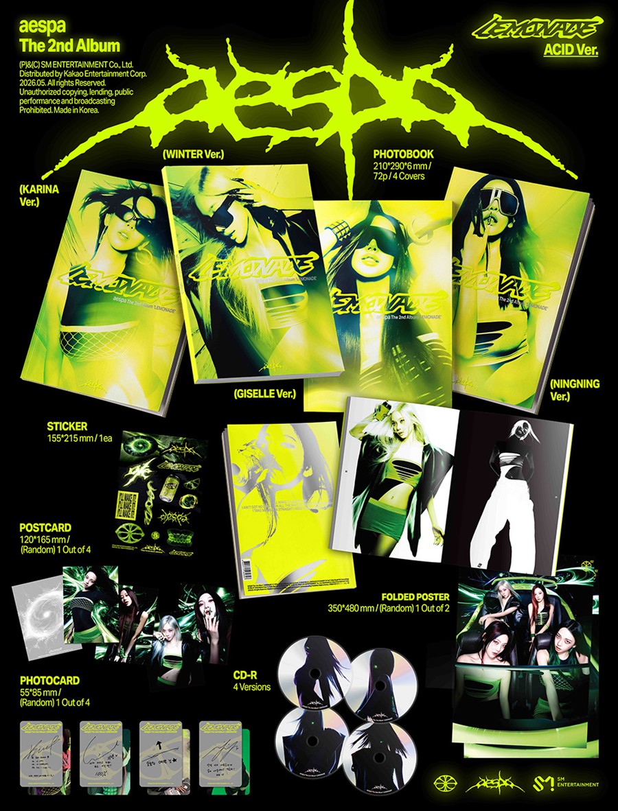 aespa – 2nd Album [LEMONADE] (ACID Ver.)