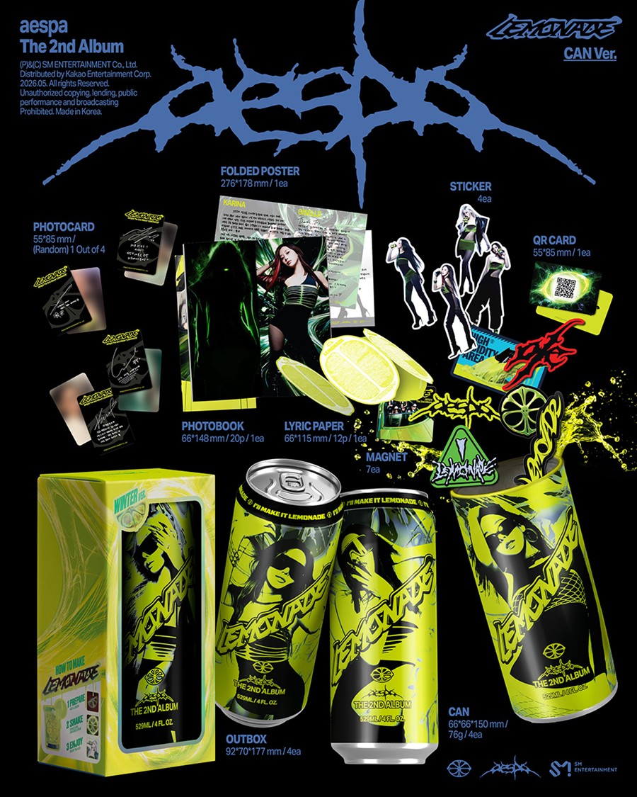 aespa – 2nd Album [LEMONADE] (CAN Ver.) (Smart Album)