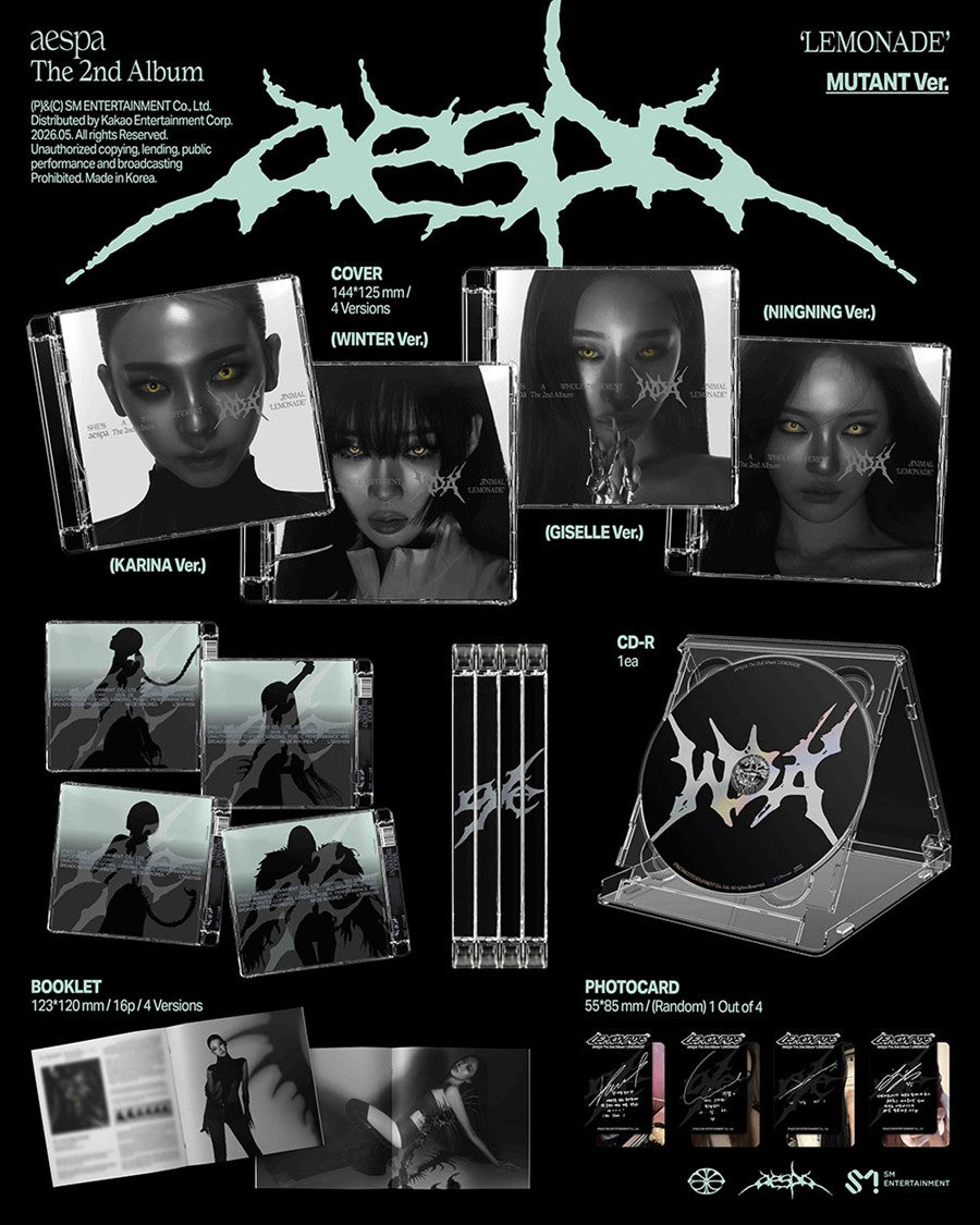 aespa – 2nd Album [LEMONADE] (MUTANT Ver.)