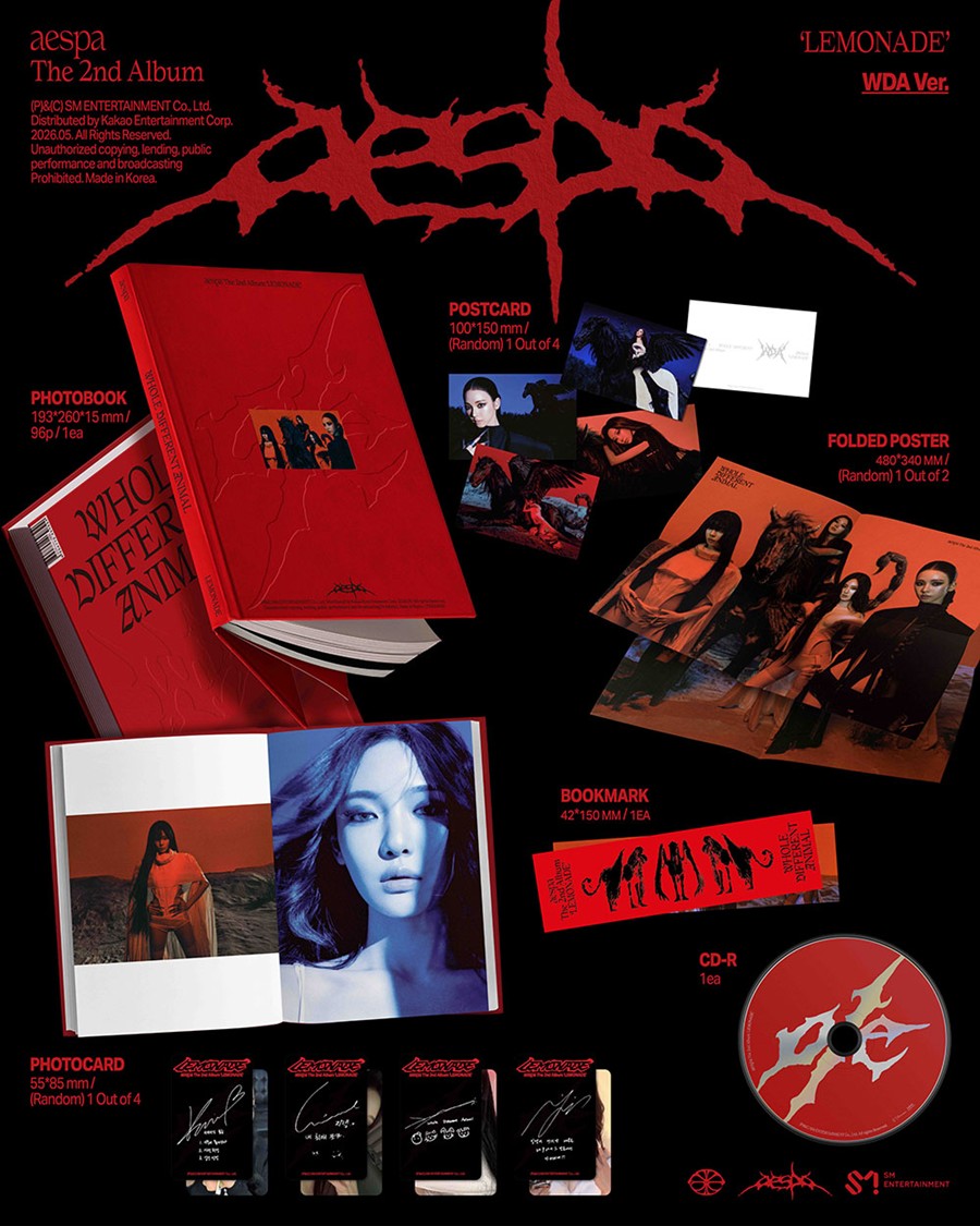 aespa – 2nd Album [LEMONADE] (WDA Ver.)