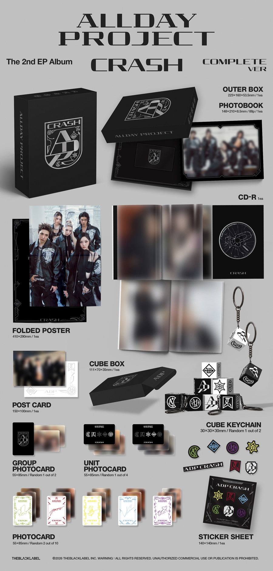 ALLDAY PROJECT – The 2nd EP Album [CRASH] (COMPLETE ver.)