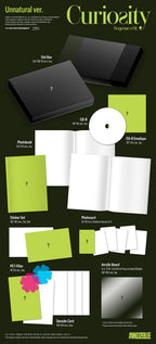 ZEROBASEONE AND2BLE – 1st Mini Album [Sequence 01: Curiosity] (Unnatural ver.)