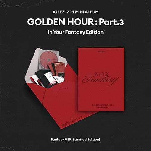 ATEEZ – 12th Mini Album [GOLDEN HOUR : Part.3 ‘In Your Fantasy Edition’] (Limited)