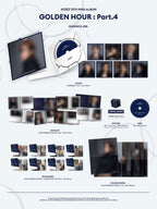 ATEEZ – 13th Mini Album GOLDEN HOUR : Part.4 (DIGIPACK VER.)