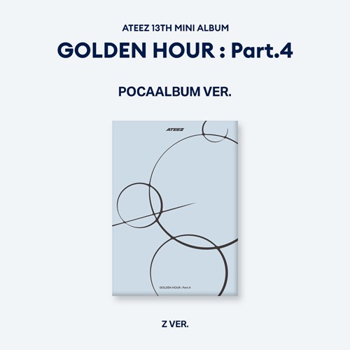 ATEEZ – 13th Mini Album [GOLDEN HOUR : Part.4] (POCAALBUM VER.) Z VER.