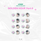 ATEEZ GOLDEN HOUR : Part.5 MD CAN BADGE SET