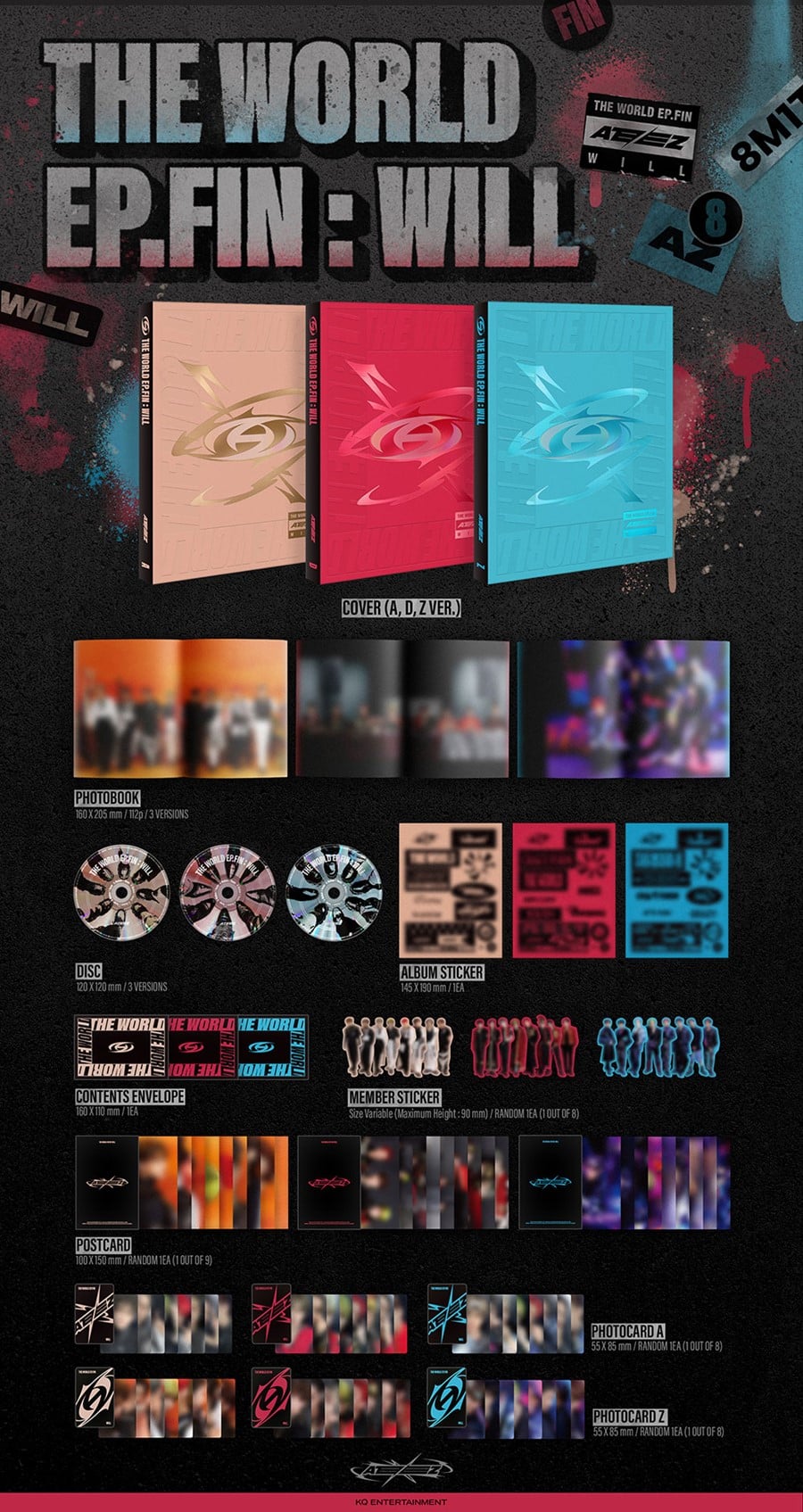ATEEZ – [THE WORLD EP.FIN : WILL] (A VER.)