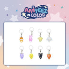 LINKABLE FACE KEYRING (RANDOM) ATEEZ X ANITEEZ POP-UP STORE ANITEEZ IN COLOR MD