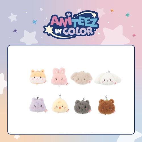 LINKABLE FACE KEYRING (RANDOM) ATEEZ X ANITEEZ POP-UP STORE ANITEEZ IN COLOR MD