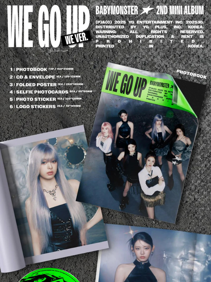 BABYMONSTER - WE GO UP - Scegli la Versione