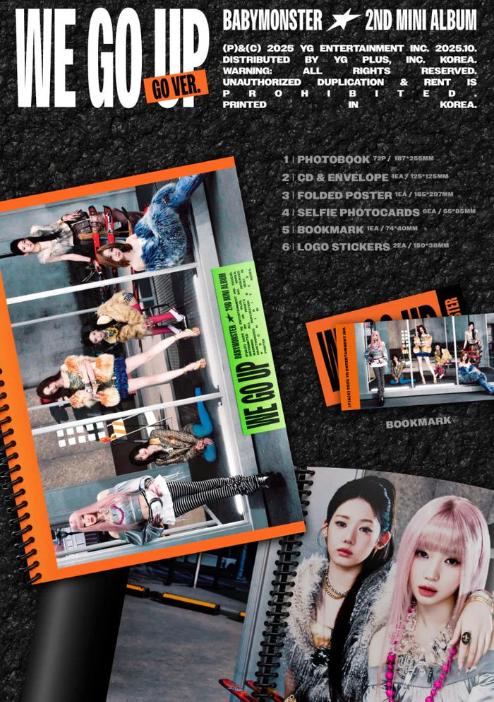 BABYMONSTER - WE GO UP - Scegli la Versione
