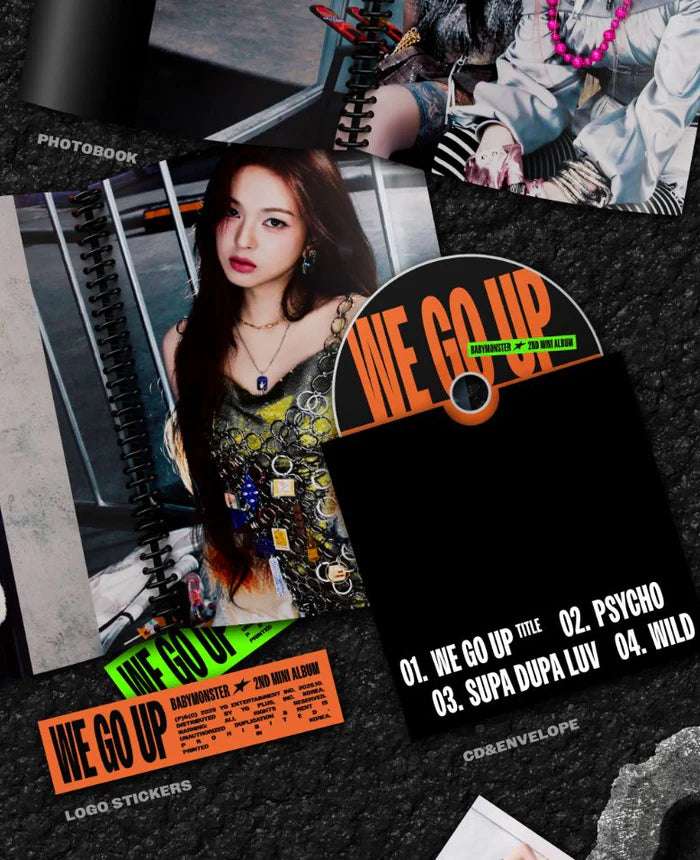 BABYMONSTER - WE GO UP - Scegli la Versione