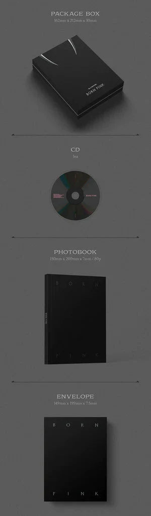 BLAKPINK – 2nd Album [BORN PINK] BOX SET [BLACK ver.]