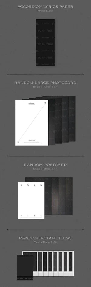 BLAKPINK – 2nd Album [BORN PINK] BOX SET [BLACK ver.]