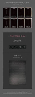 BLAKPINK – 2nd Album [BORN PINK] BOX SET [BLACK ver.] - Neko Pop