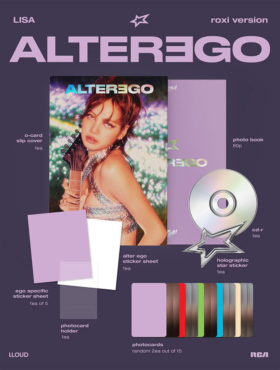 (BLACKPINK) LISA – [Alter Ego] (photobook roxi ver.)