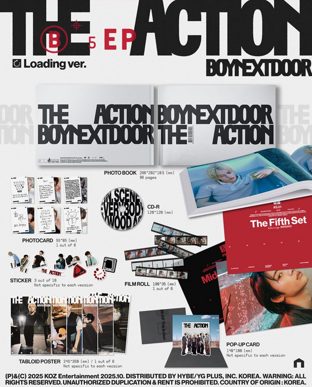 BOYNEXTDOOR - 5th EP [The Action]