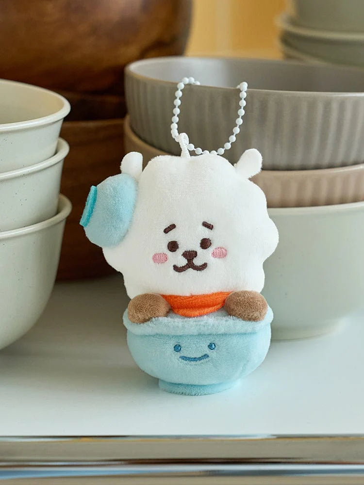BTS - BT21 RJ WELCOME PARTY RICE BOWL DOLL PORTACHIAVI