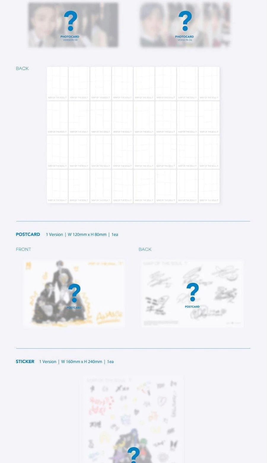 BTS – MAP OF THE SOUL : 7