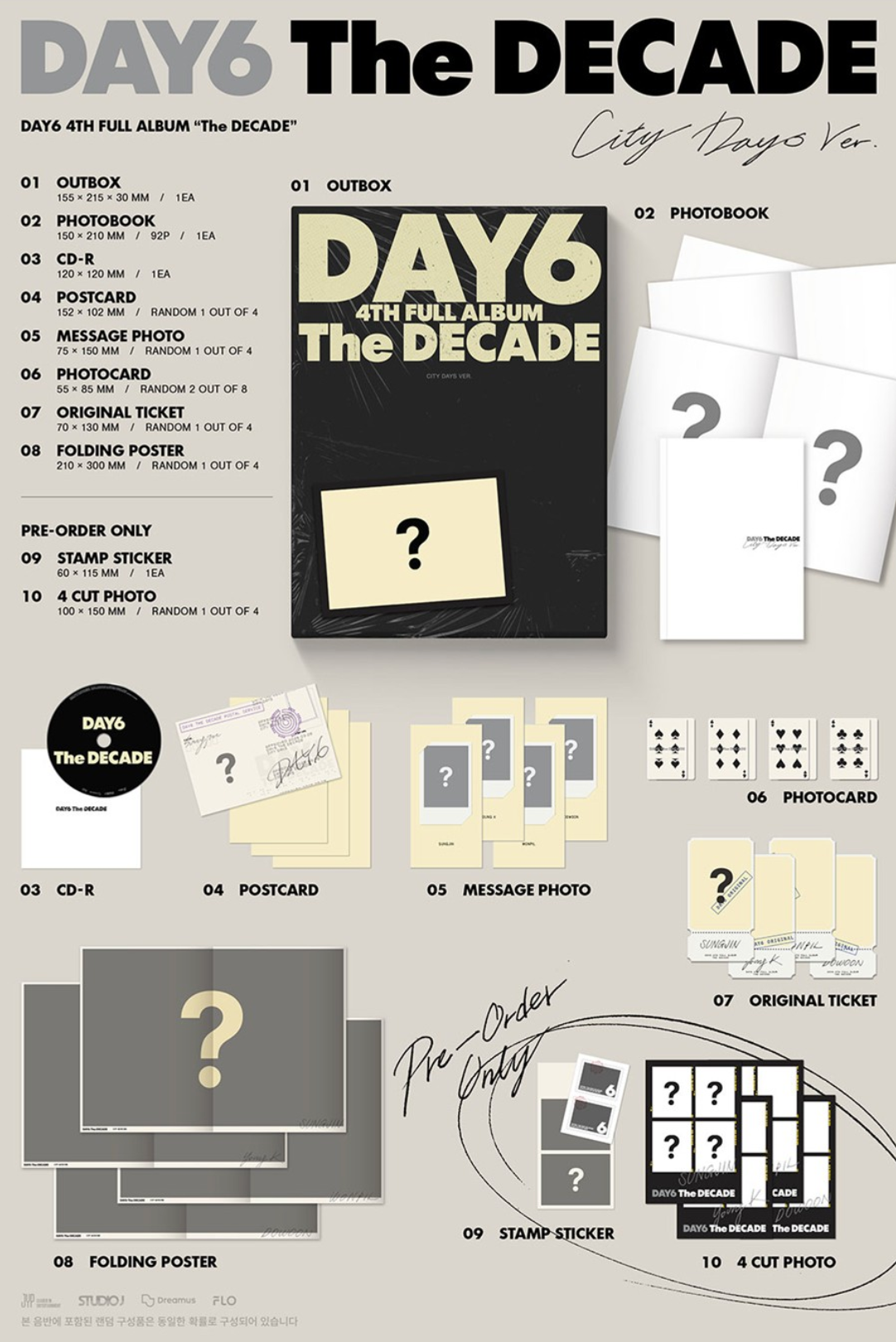 DAY6 – 4th Full Album [The DECADE] - RANDOM