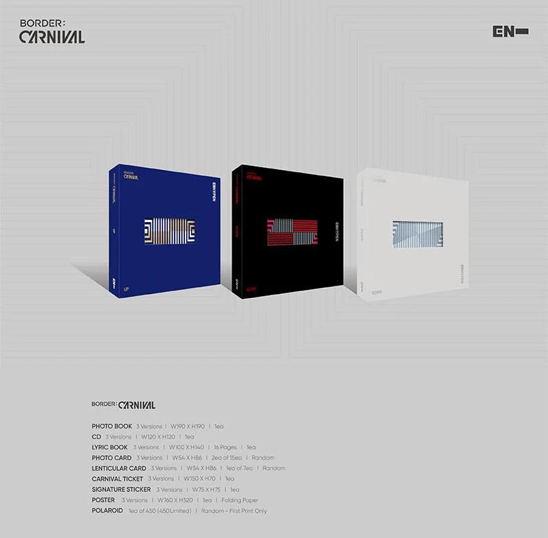 ENHYPEN – CARNIVAL (2ND MINI ALBUM)