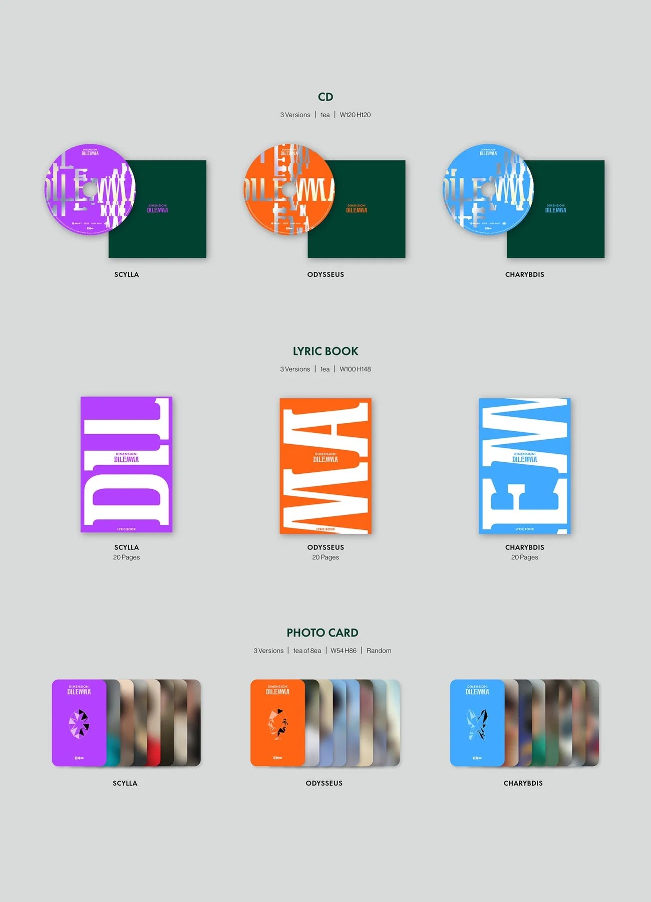 ENHYPEN – DIMENSION : DILEMMA (VOL.1)