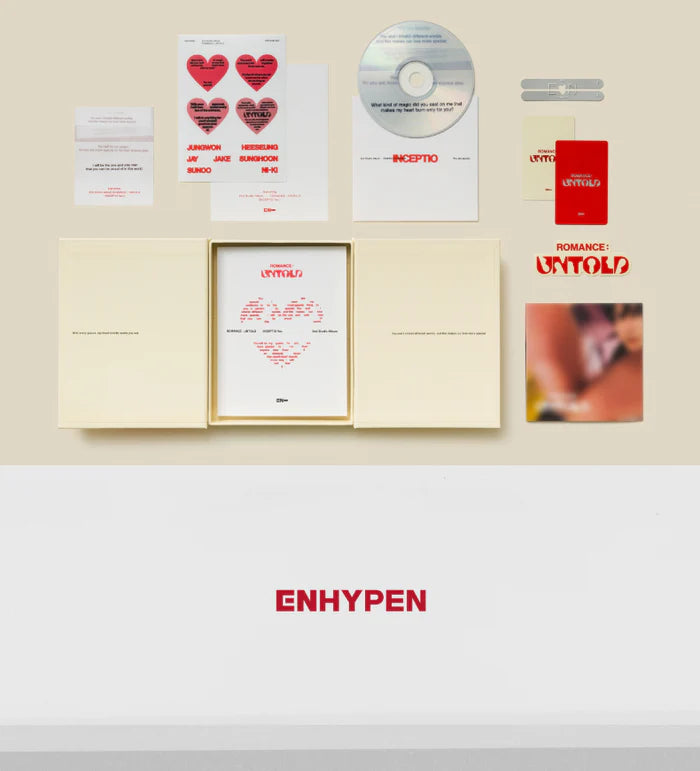 ENHYPEN – ROMANCE : UNTOLD (2ND STUDIO ALBUM)