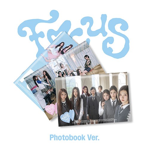 Hearts2Hearts – 1st Mini Album [FOCUS] (Photobook Ver.)