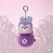BTS - BT21 minini PLUSH KEYRING LUCKY GATCHA - Neko Pop