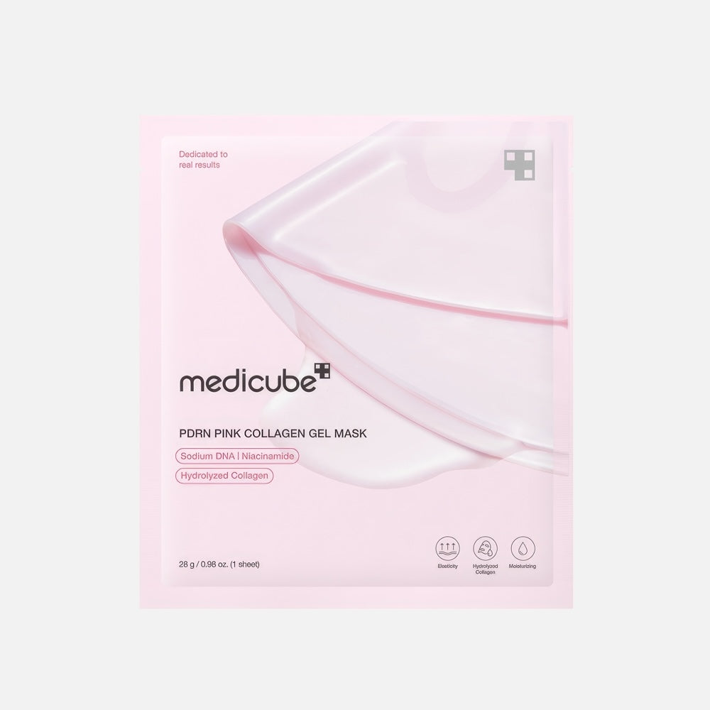 Medicube Pdrn Maschera Gel al Collagene Rosa 28 g