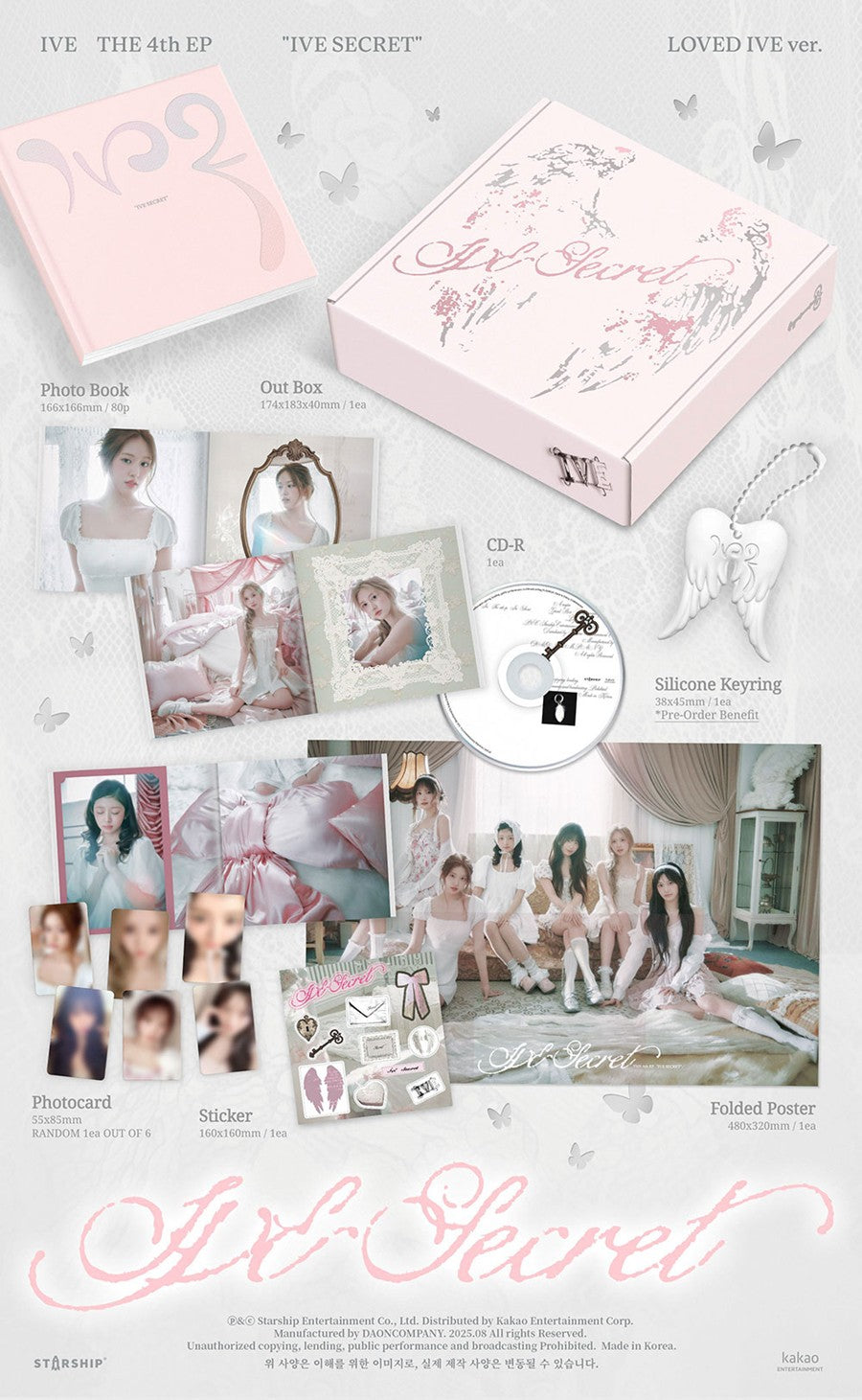 IVE - THE 4th EP [IVE SECRET] (LOVED IVE ver. Limited)