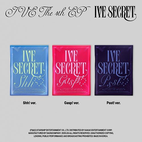 IVE – THE 4th EP [IVE SECRET] - Neko Pop