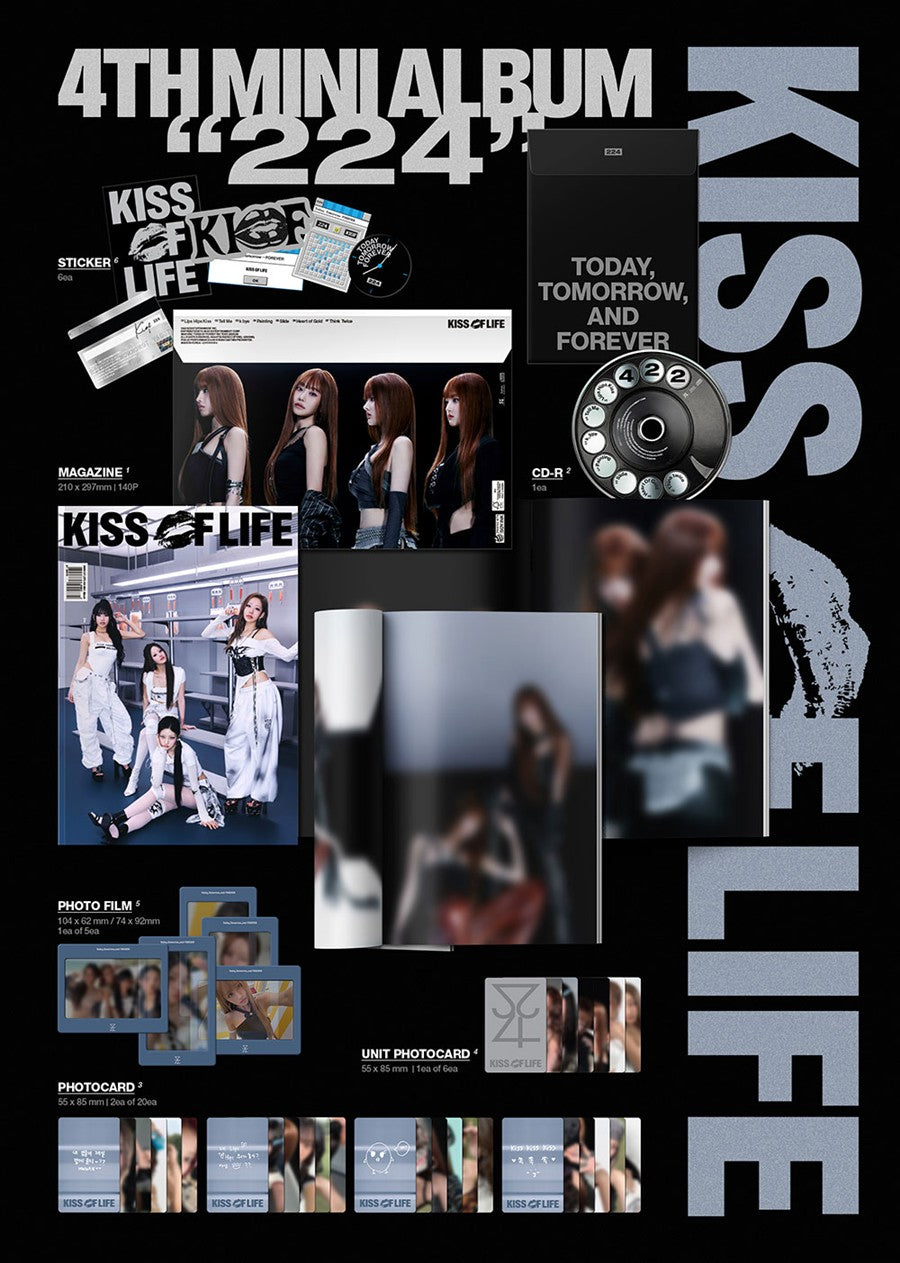 KISS OF LIFE – 4th Mini Album [224] (Magazine Ver.)