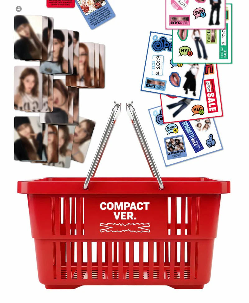 LE SSERAFIM – 1st Single Album [SPAGHETTI] (COMPACT ver.) - Random