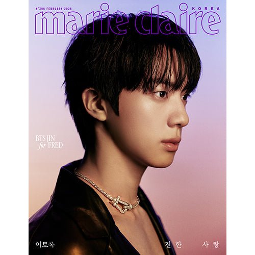 BTS - JIN Marie Claire korea 2026.Feb Cover - Neko Pop