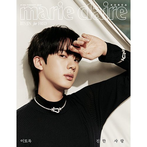 BTS - JIN Marie Claire korea 2026.Feb Cover - Neko Pop