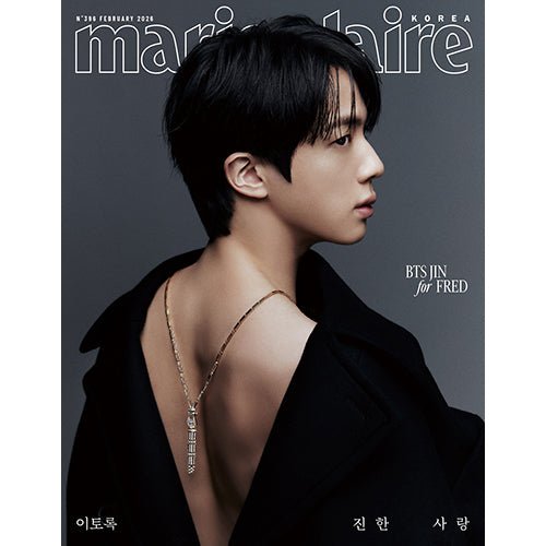 BTS - JIN Marie Claire korea 2026.Feb Cover - Neko Pop
